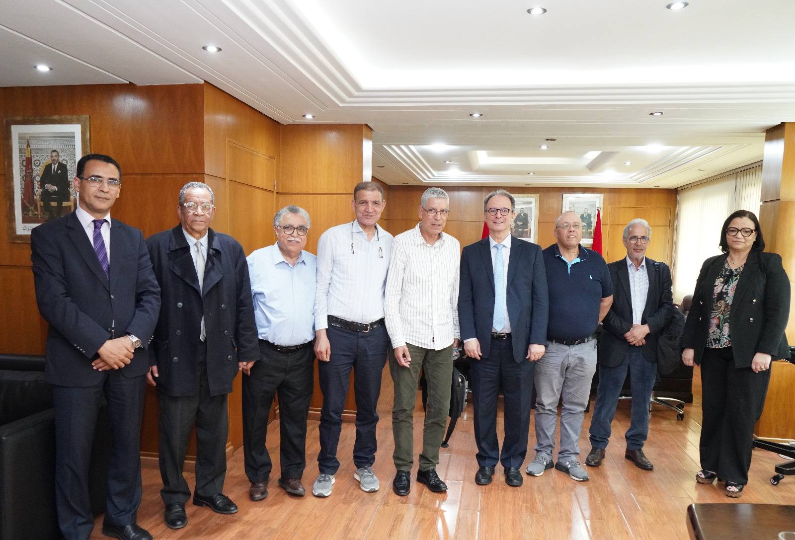 استقبال وفد عن الجمعية الطبية لإعادة تأهيل ضحايا العنف